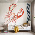 Sea Doodles III Mural Wallpaper - room preview 03