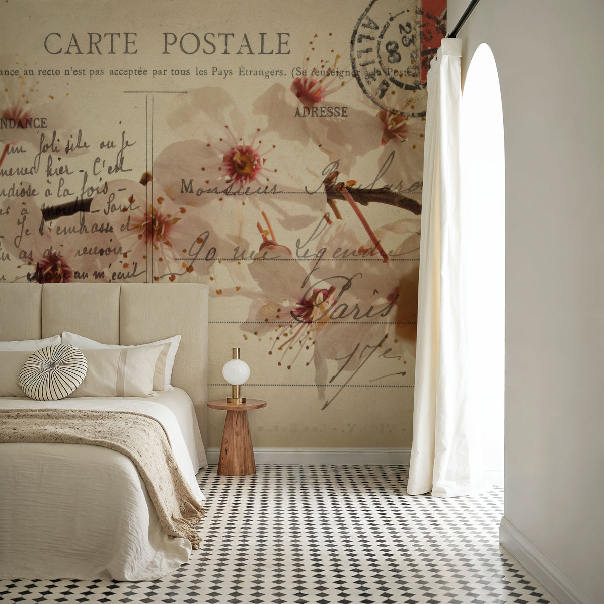 Letters to My Love I Mural Wallpaper - room preview 03