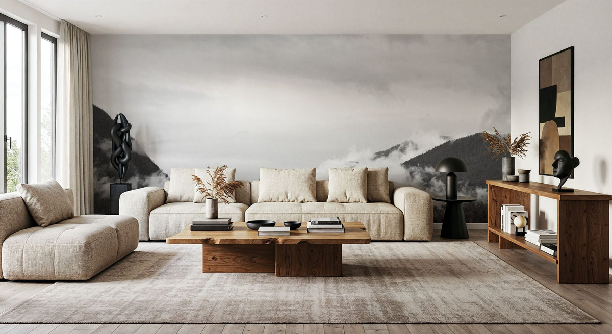 North Cascades Valley Mural Wallpaper - room preview 03