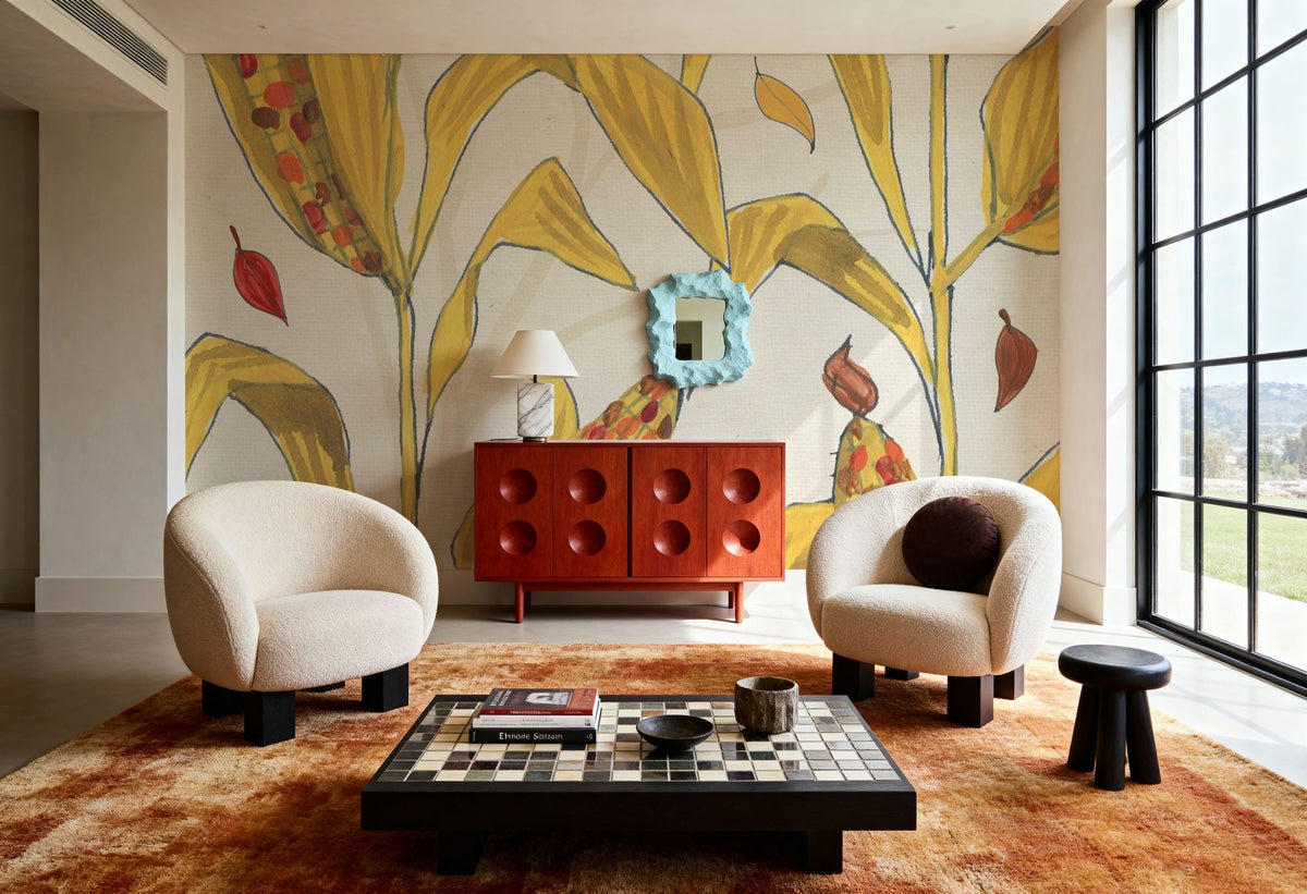 Woodland Harvest VI Mural Wallpaper - room preview 03