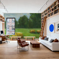 Summer Hay Field Mural Wallpaper - room preview 03