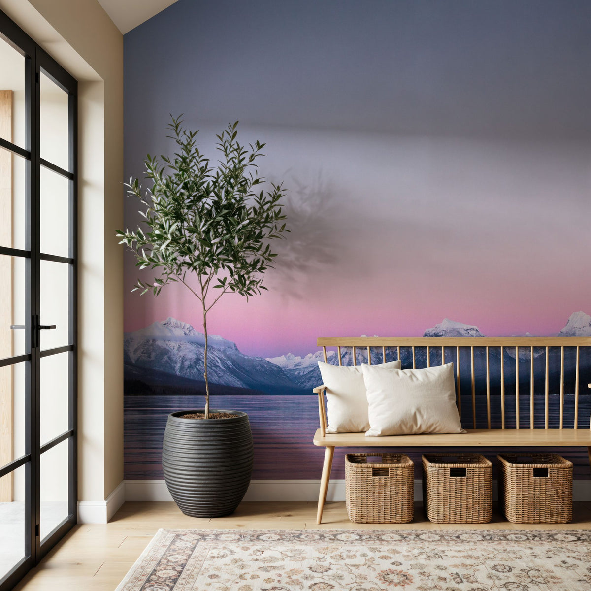 Post Sunset Mural Wallpaper - room preview 03