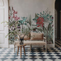Field of Dreams Red Mural Wallpaper - room preview 03
