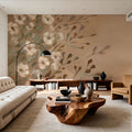 Fawn Meadow Mural Wallpaper - room preview 03