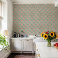 Authentique, Rose Pink Mural Wallpaper - room preview 03