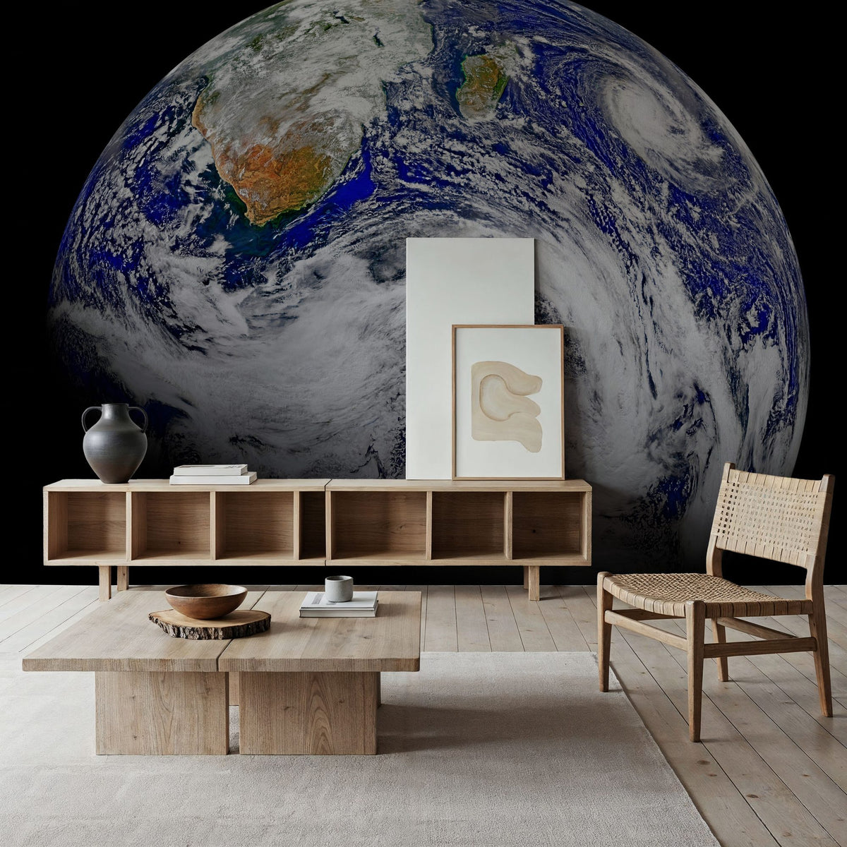 Planet Earth, Southern Africa and Surrounding Oceans Mural Wallpaper - room preview 03