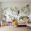 Friendly Jungle Mural Wallpaper - room preview 03
