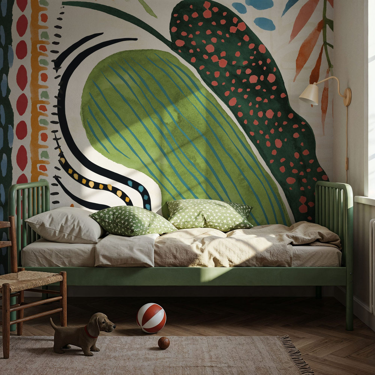 Rainforest II Mural Wallpaper - room preview 03