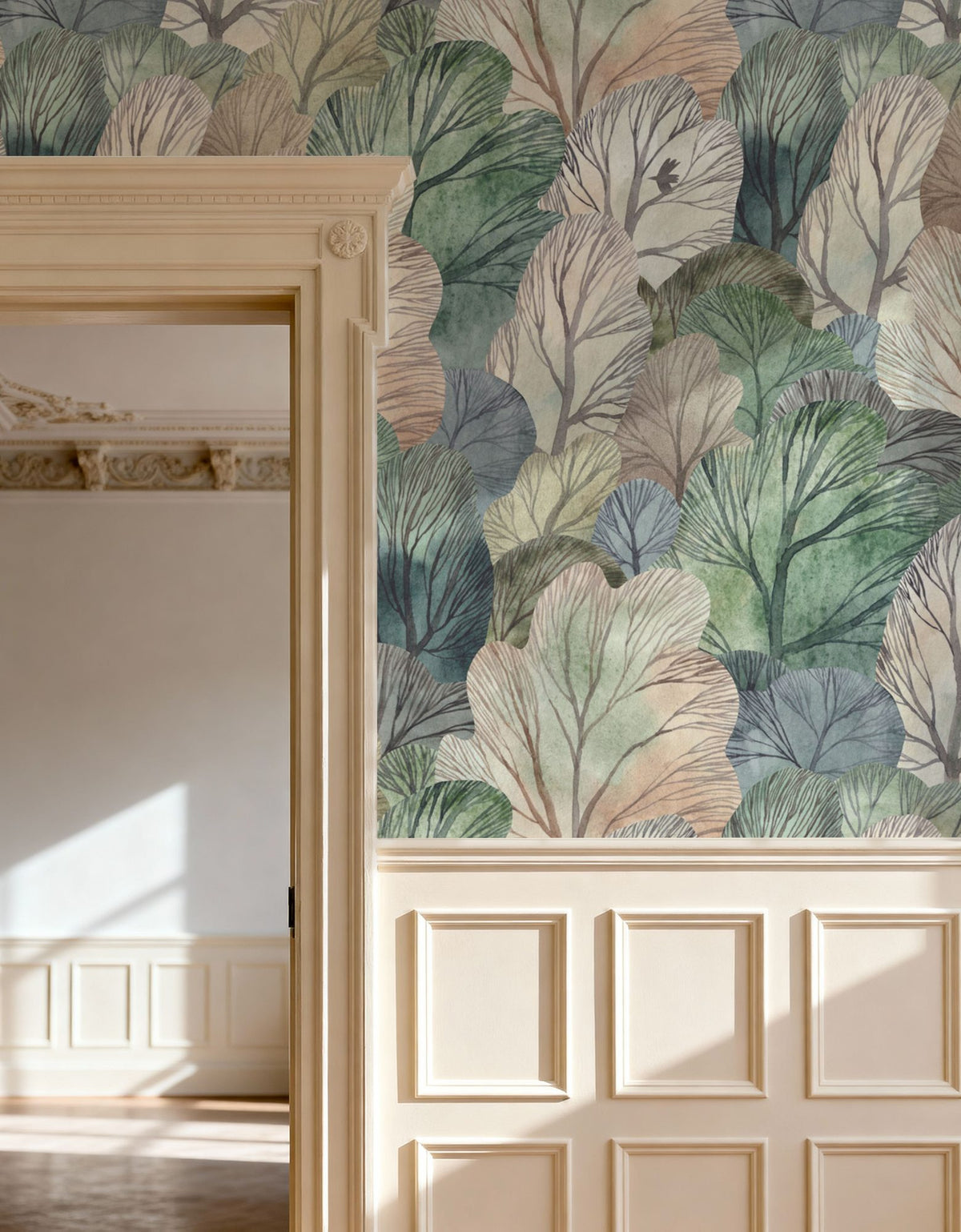 Imagine Forest Mural Wallpaper - room preview 03