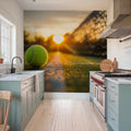 Play Tennis Mural Wallpaper - room preview 03