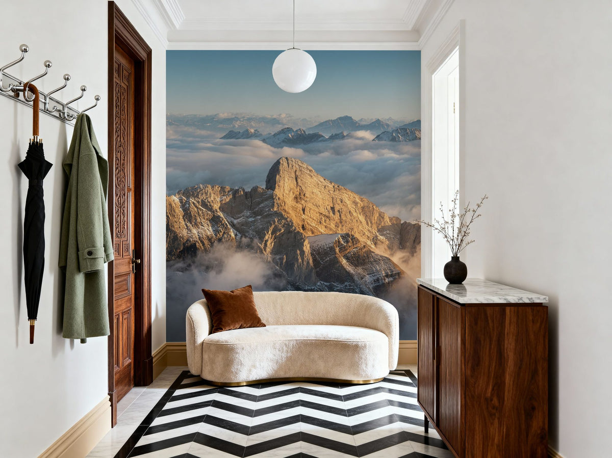 Saentis Sunset Mural Wallpaper - room preview 03