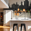 Northampton England Skyline Concrete Mural Wallpaper - room preview 03