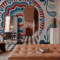 Tex Mex Mandala Tile III Mural Wallpaper - room preview 03