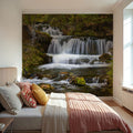 Autumn Waterfall Mural Wallpaper - room preview 03