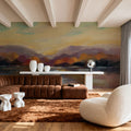 Fall Sunset Mural Wallpaper - room preview 03