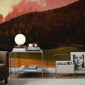 Mountain Church Sunset Mural Wallpaper - room preview 03