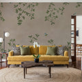 Oak Hollow, Beige Mural Wallpaper - room preview 03