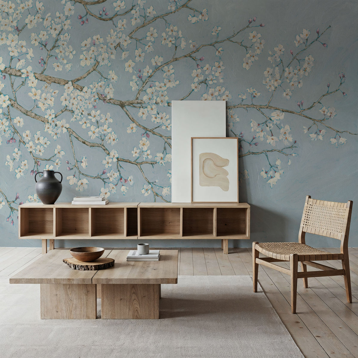 Apple Blossom Time Mural Wallpaper - room preview 03
