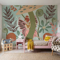 Floralscape Fairies III Mural Wallpaper - room preview 03