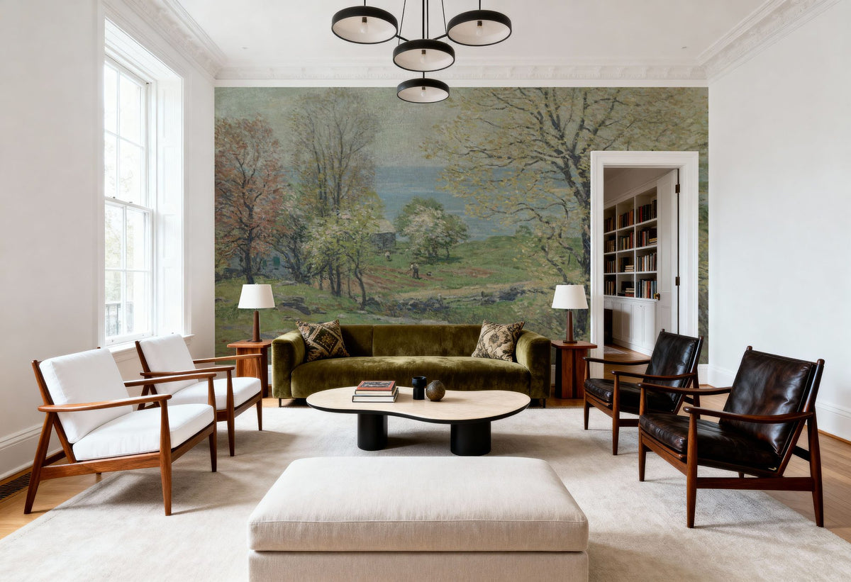 The Budding Oak Mural Wallpaper - room preview 03