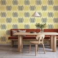Jump Leaves Mural Wallpaper - room preview 03