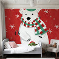 Festive Christmas III Mural Wallpaper - room preview 03