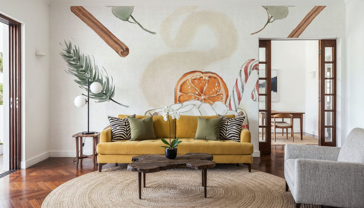 Winter Warmth I Mural Wallpaper - room preview 03