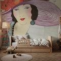 Vintage Fashion Cover XI Mural Wallpaper - room preview 03