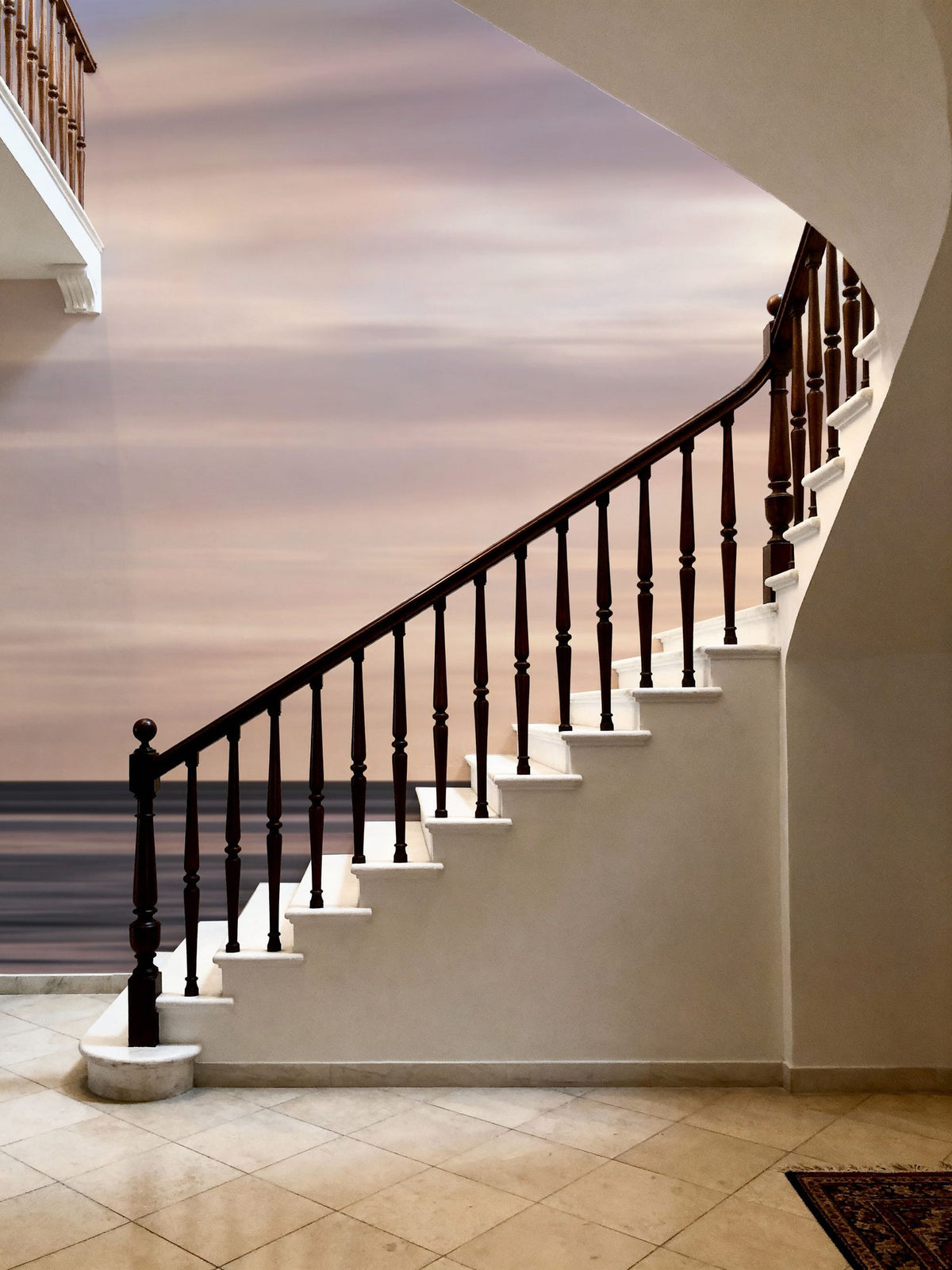 Lilac Horizon Mural Wallpaper - room preview 03