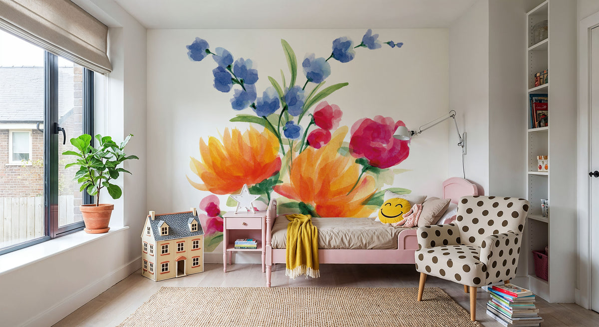 Spring Is Blooming IV Mural Wallpaper - room preview 03
