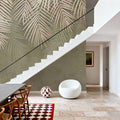 Palms Up Ahead Mural Wallpaper - Warm Tone - room preview 03