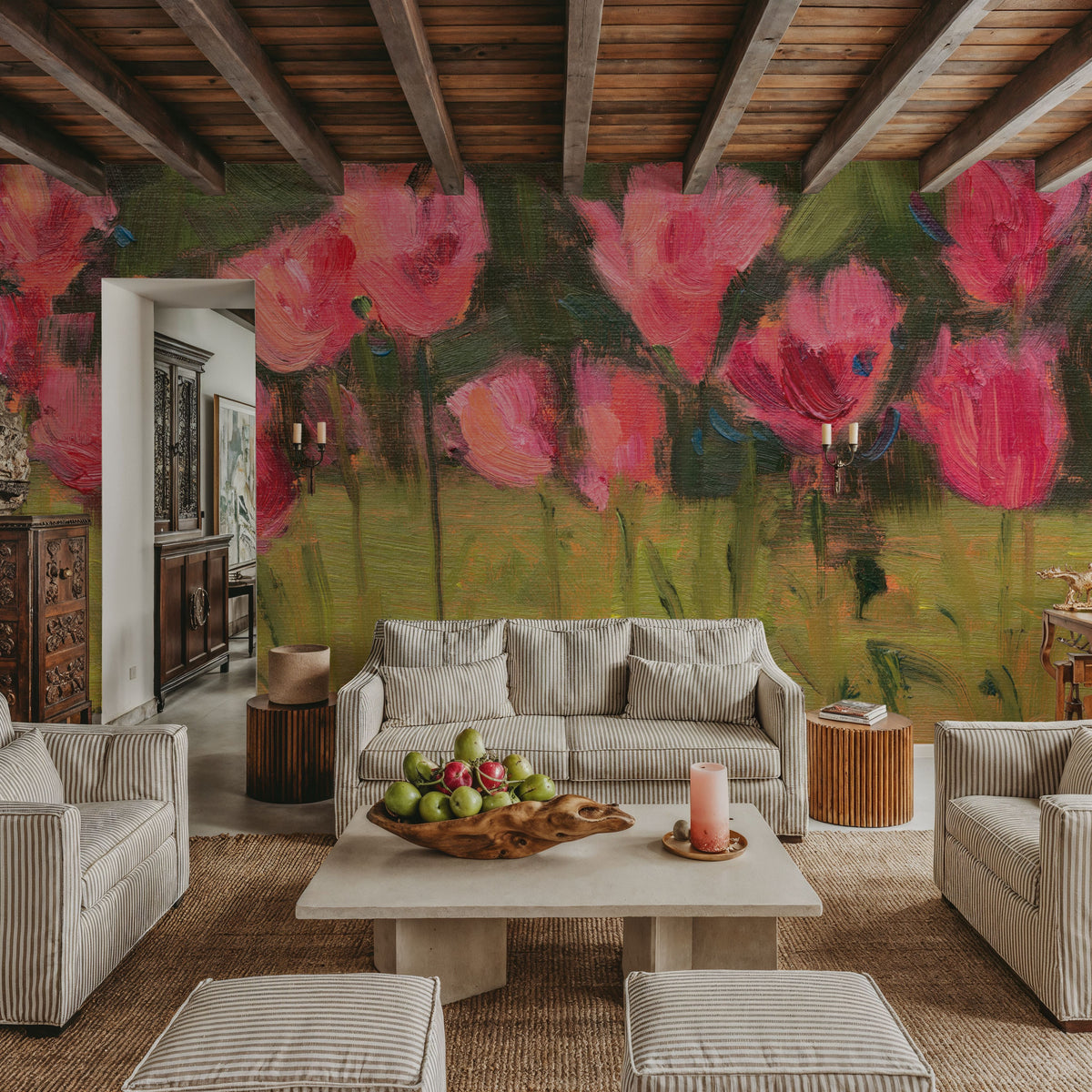 Spring Flowers Mural Wallpaper - room preview 03