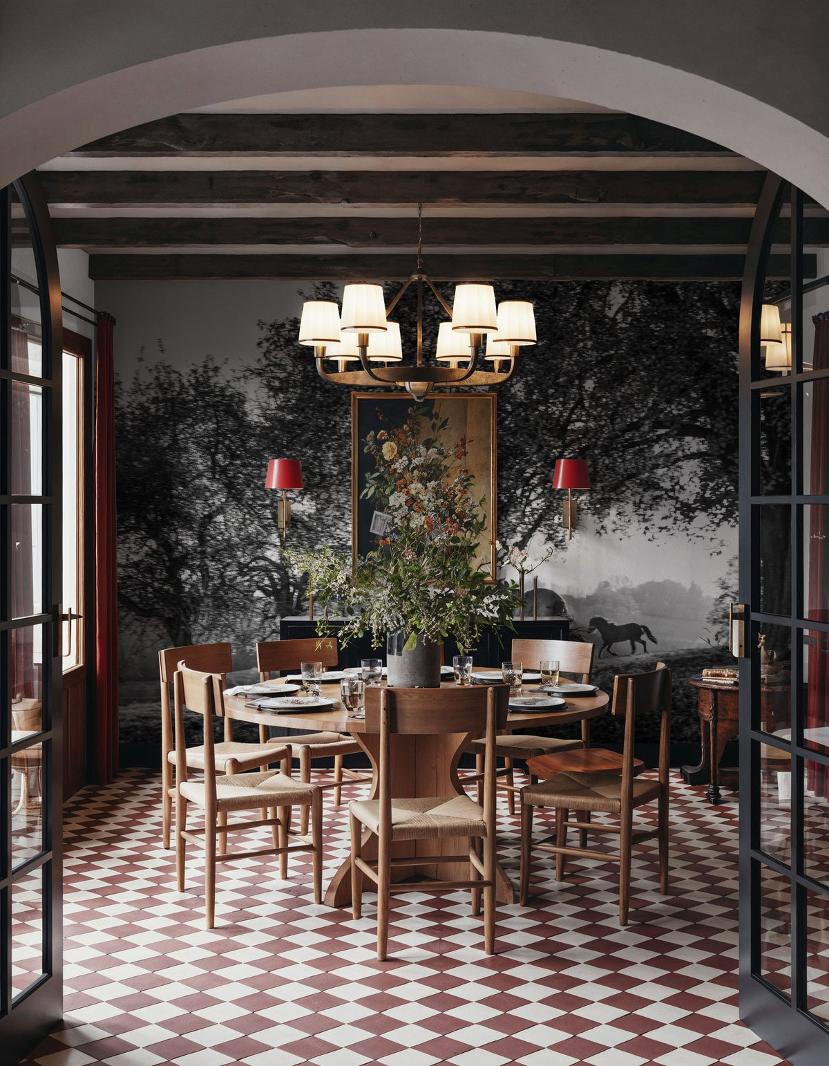 Woodland Sprint Mural Wallpaper - room preview 03