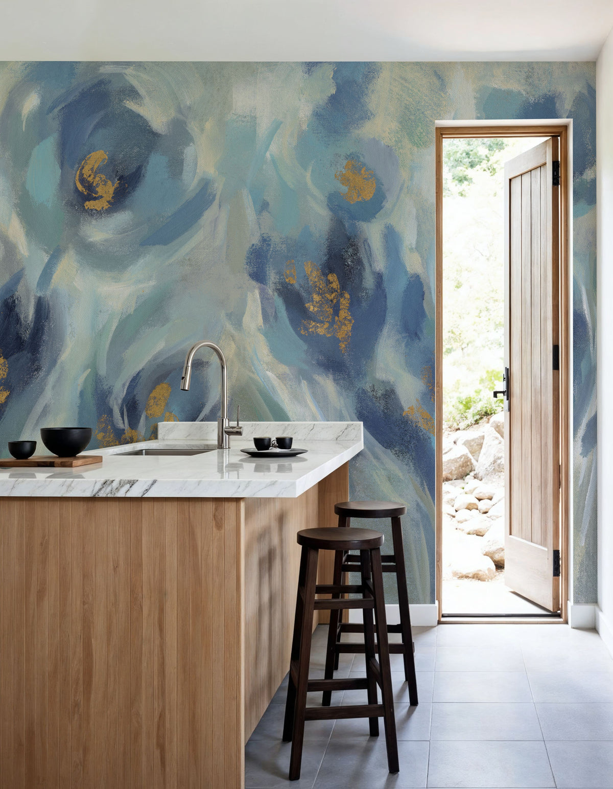 April Blooms Mural Wallpaper - room preview 03