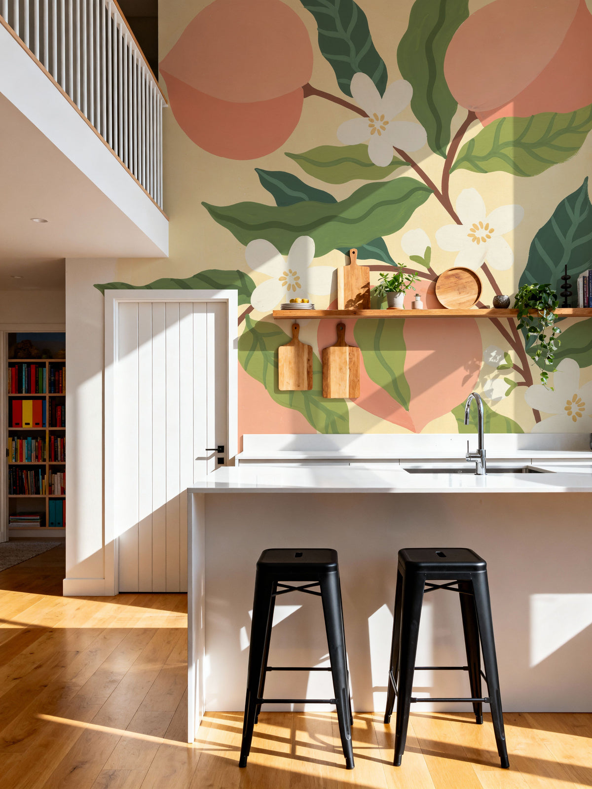 Marche Aux Fruits IV Mural Wallpaper - room preview 03