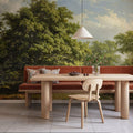 Painted Oak Landscape Mural Wallpaper - room preview 03