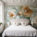 Peach Blossoms Mural Wallpaper - room preview 03