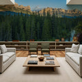 Rocky Mountain Train Mural Wallpaper - room preview 03