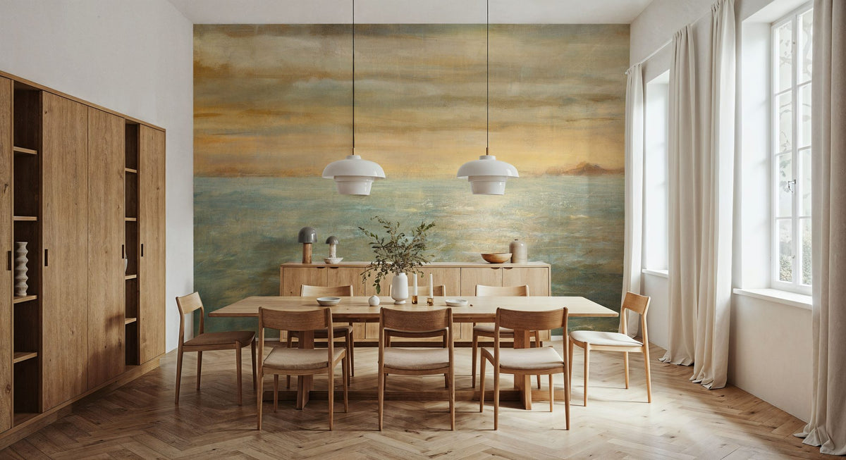 Serene Sea Mural Wallpaper - room preview 03