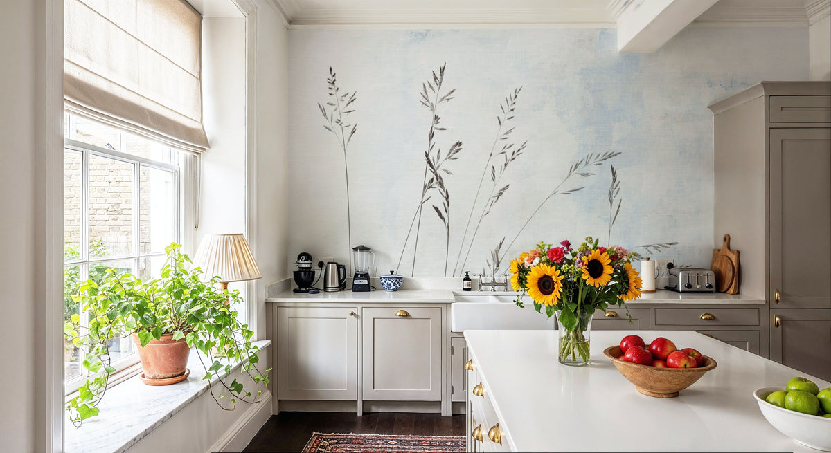 Daisy Meadow Mural Wallpaper - room preview 03