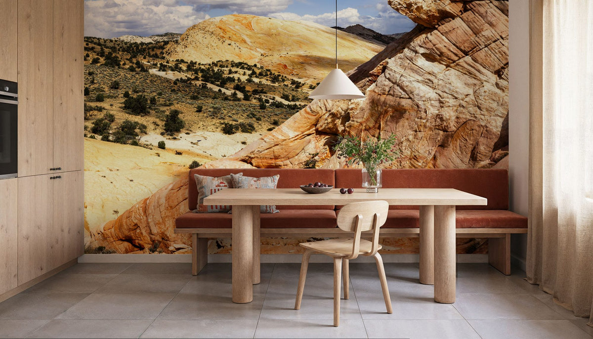 Canyon Stripes Mural Wallpaper - room preview 03