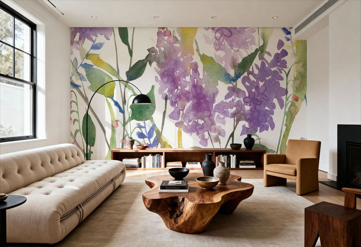 May Flowers Mural Wallpaper - room preview 03