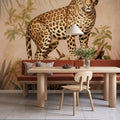 Cheetahs Exotic Jungle Mural Wallpaper - room preview 03