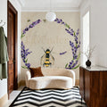 Lavender Bliss III Mural Wallpaper - room preview 03