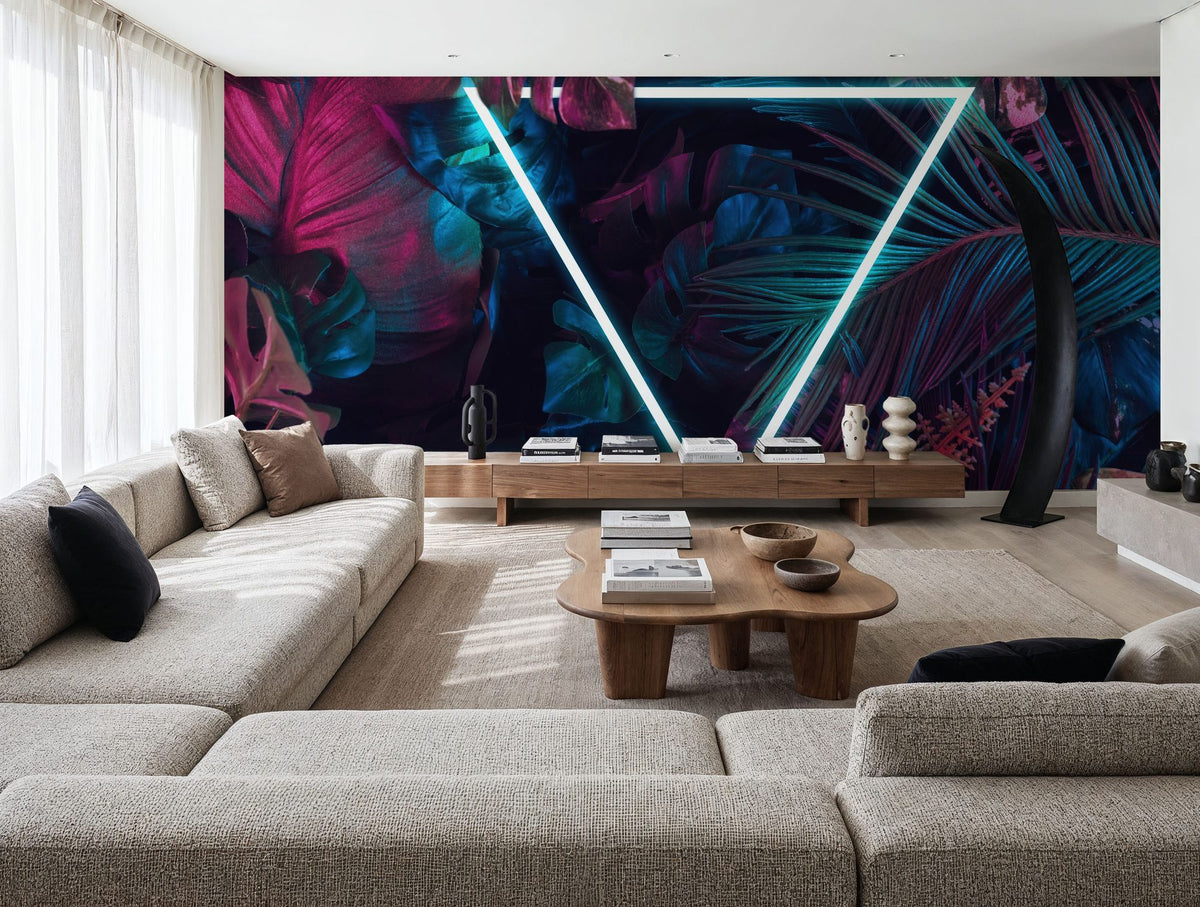 Savage Jungle Sign Mural Wallpaper - room preview 03