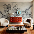 Muted Bloom Mural Wallpaper - room preview 03
