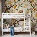 Squirrel Tree Mural Wallpaper - room preview 03