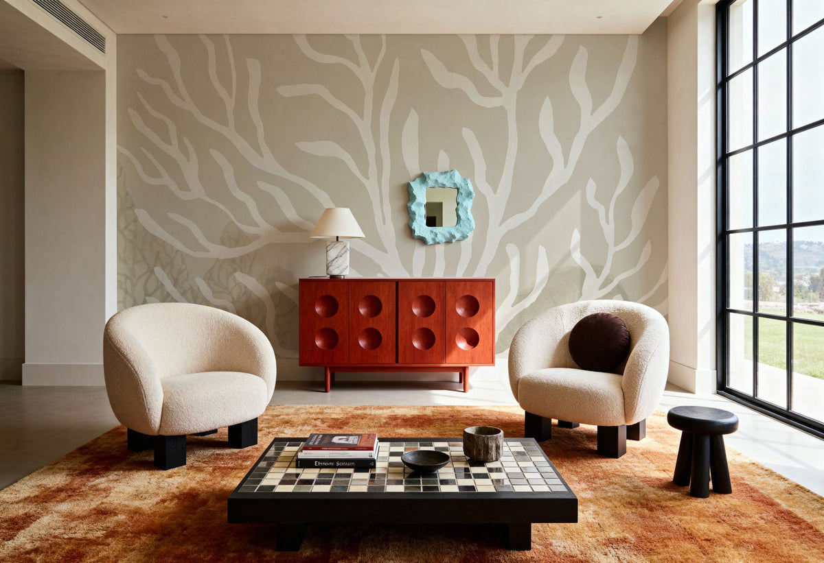 Coastal Reef VI Mural Wallpaper - room preview 03