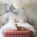 White Egret Mural Wallpaper - room preview 03