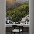 Carolafelsen Sunset Mural Wallpaper - room preview 03
